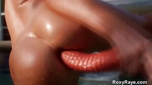 Ciemnowłosa pasierbica z podrywacze filmy erotyczne warkoczami wieje przed seksem tabu